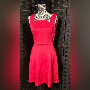 Enfocus Studio Fit & Flare Dress – Fuchsia – Size 8